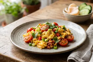 Bosan olahan telur begitu-gitu saja? Cobain resep orak-arik telur tomat, yuk!