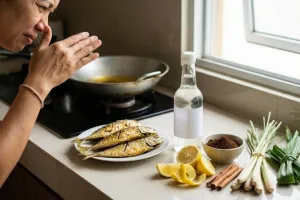 Kenapa bau amis goreng ikan bisa bertahan seharian dan cara mengatasinya dengan bahan alami