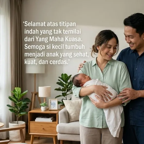 30 Ucapan selamat atas kelahiran bayi terbaik 2026, singkat, tulus, dan menyentuh hati