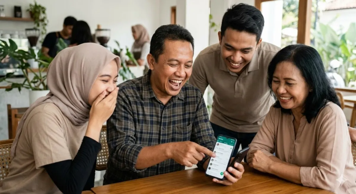 50 Nama grup WhatsApp lucu buat keluarga, kantor, dan teman, bikin nggak pengin left