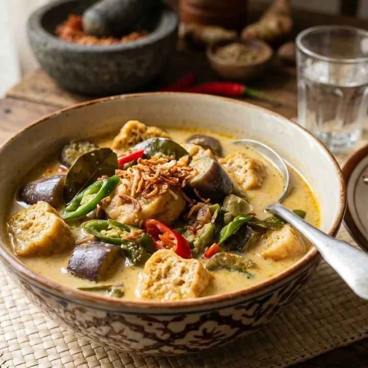 7 Resep terong ungu berkuah tahu yang enak, segar, dan ekonomis untuk menu harian