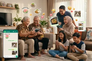 100 Nama grup WhatsApp keluarga terlucu 2026 yang bikin anggota betah chatting