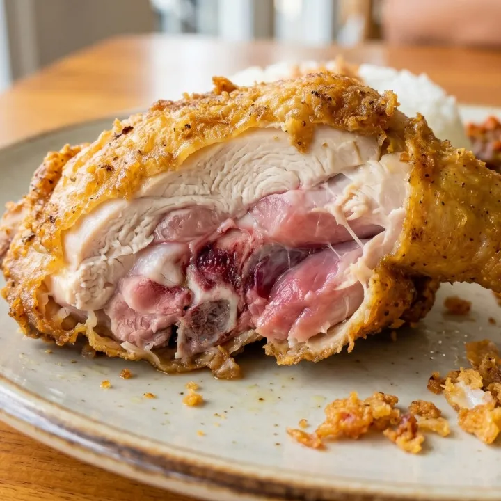 Kenapa ayam goreng cepat gosong tapi dagingnya masih mentah? Sering banget kita nggak sadar lakuin ini