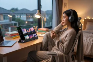 50 Nama playlist Spotify aesthetic 2026 untuk belajar, kerja, dan rebahan