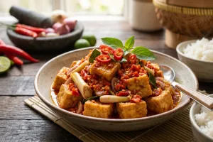 7 Resep olahan tahu pedas praktis teman nasi hangat dan bumbu meresap sempurna