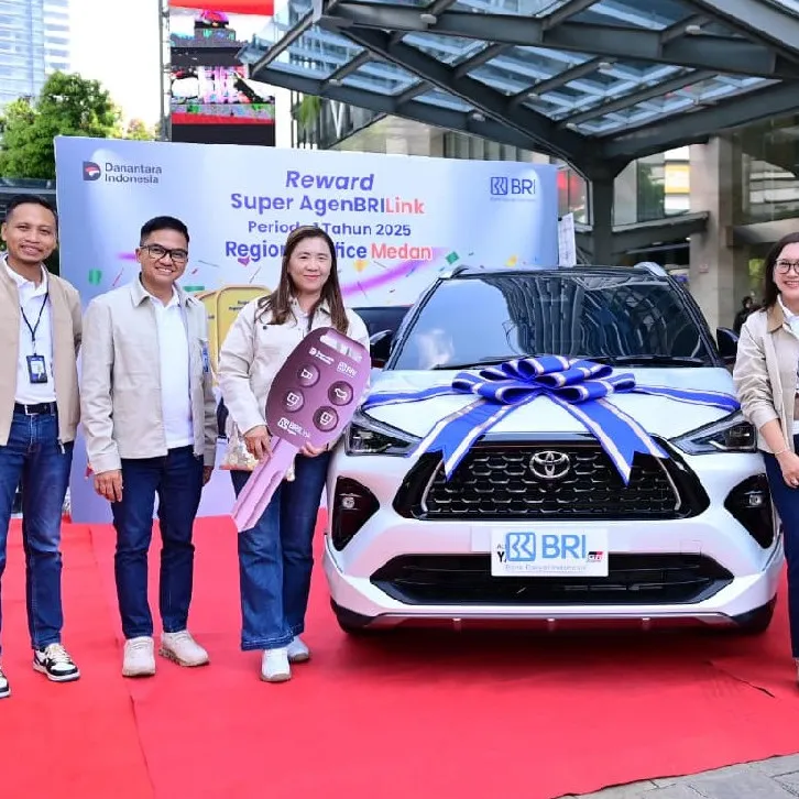 Berhadiah mobil mewah sampai traveling ke luar negeri, ini cara jadi Pemenang Super BRILink Agen 2026