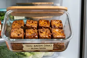 Resep tahu bacem untuk stok di kulkas, ini caranya agar makanan bisa tahan lama dan tetap enak