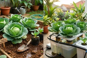 Menanam kubis di rumah, panduan lengkap metode tanah vs hidroponik untuk pemula