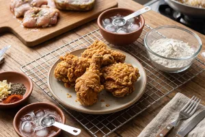 Resep ayam goreng kentucky yang krispinya tahan lama, ternyata kuncinya di marinasi dan cara masak