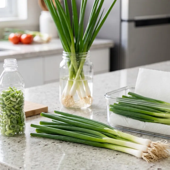 Sayang kalau dibuang, cara menyimpan daun bawang biar nggak cepat menguning dan bolak-balik pasar