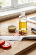 Cara menjaga ketajaman pisau dapur dan nggak cepat kusam walau sering dipakai memotong bahan asam