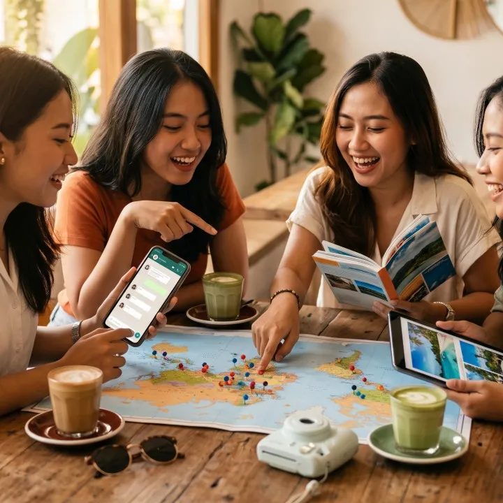 150 Ide nama grup bestie perempuan di WhatsApp aesthetic 2026
