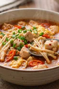 Resep seblak diet ayam jamur enoki yang gurih, rendah kalori tapi tetap nagih