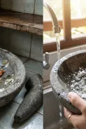 Jangan langsung dibuang! Ini alasan cobek batu mudah berjamur dan cara mengatasinya