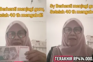 Pengakuan Bu Ijah, guru honorer 40 tahun yang memilih pensiun dengan gaji terakhir Rp414 ribu