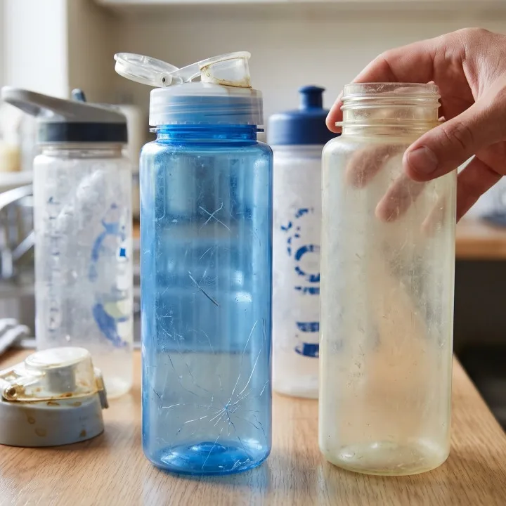Kapan botol minum plastik harus dibuang? Cek tanda ini di botol kamu