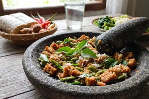 Resep sambal tempe lamtoro kemangi untuk lauk rumahan simpel