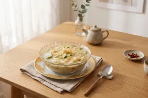 Cara bikin mi instan kuah creamy dengan Greek yoghurt, gurih tanpa santan dan tetap segar