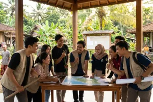 9 Contoh teks yel-yel kelompok KKN, mahasiswa, dan organisasi kampus unik terbaru 2026