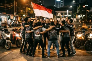 9 Contoh teks yel-yel komunitas motor paling solid dan pembakar semangat