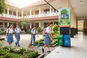 50 Slogan kebersihan lingkungan sekolah yang kreatif dan menarik untuk poster edukasi