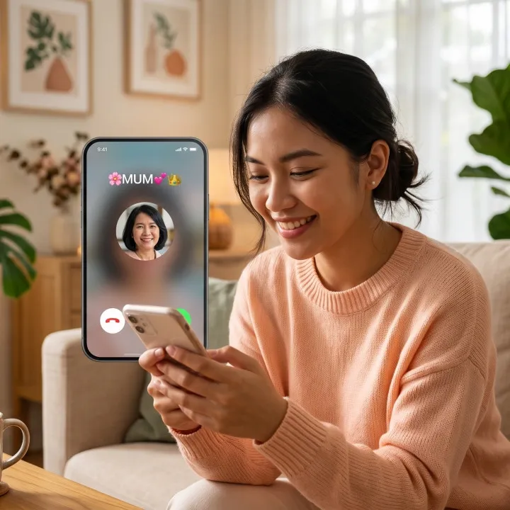 100 Ide nama kontak ibu yang lucu, unik, aesthetic, dan penuh makna terbaru 2026