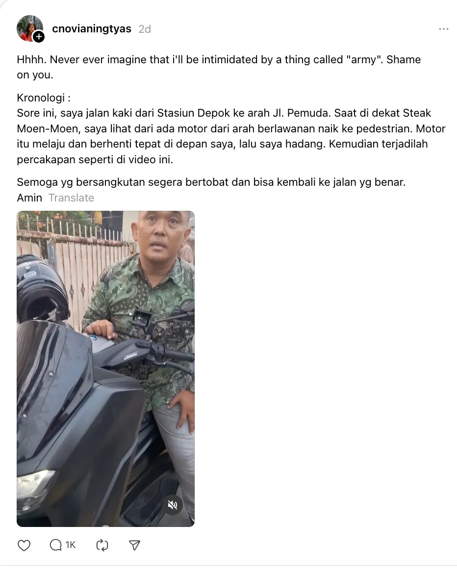 pengendara motor ngaku tni depok © 2026 pengendara motor ngaku tni depok © 2026
