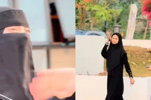 Ungkapan menyentuh hati Celine Evangelista saat lepas anak sulung masuk pondok pesantren