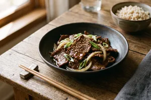 Resep beef teriyaki yang rendah kalori dan garam tapi rasa tidak ada kompromi, tetap bintang lima