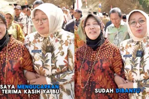 Penampakan jalan 2,5 km & jembatan di Kebumen dibangun warga pakai dana pribadi dan diresmikan Bupati