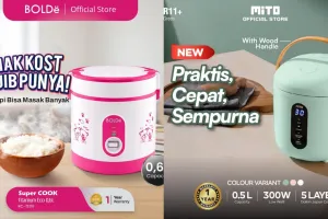 5 Rekomendasi rice cooker kecil terbaik, hemat listrik, murah, dan reviewnya bagus
