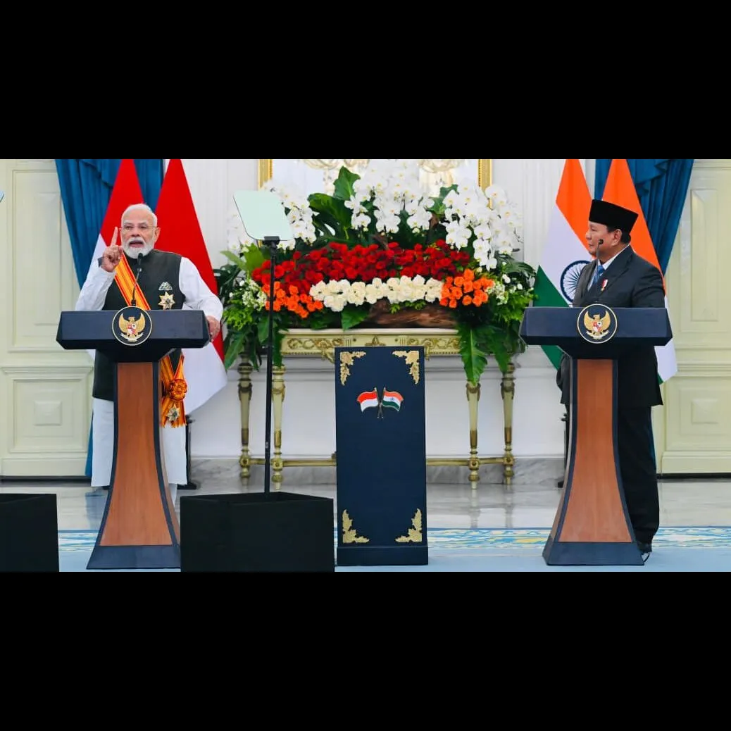 Presiden Prabowo mengaku miliki DNA India saat bertemu PM Narendra Modi