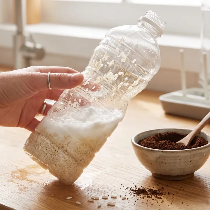 Trik bersihkan botol bekas minyak agar hilang bau tengik dan bisa dipakai lagi