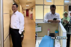 Pegawai ini traktir teman kantor jelang pensiun, malah diganti Mentan Amran 1 bulan gaji menteri