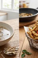 Sering goreng teri tapi hasilnya alot? Coba trik sederhana ini tanpa air panas