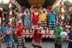 9 Contoh yel-yel bapak-bapak 17 Agustus yang lucu dan mengocok perut 2026