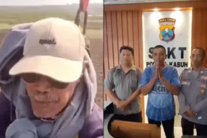 Duduk perkara video viral petani terbang naik drone di Tuban, berujung klarifikasi didampingi polisi