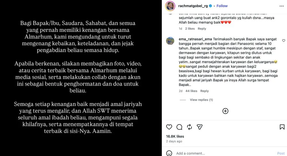 kebaikan rachmat gobel © 2026 