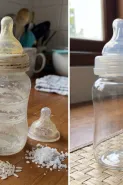 Ibu-ibu wajib tahu, cara menghilangkan kerak botol susu tanpa sabun kimia berlebih