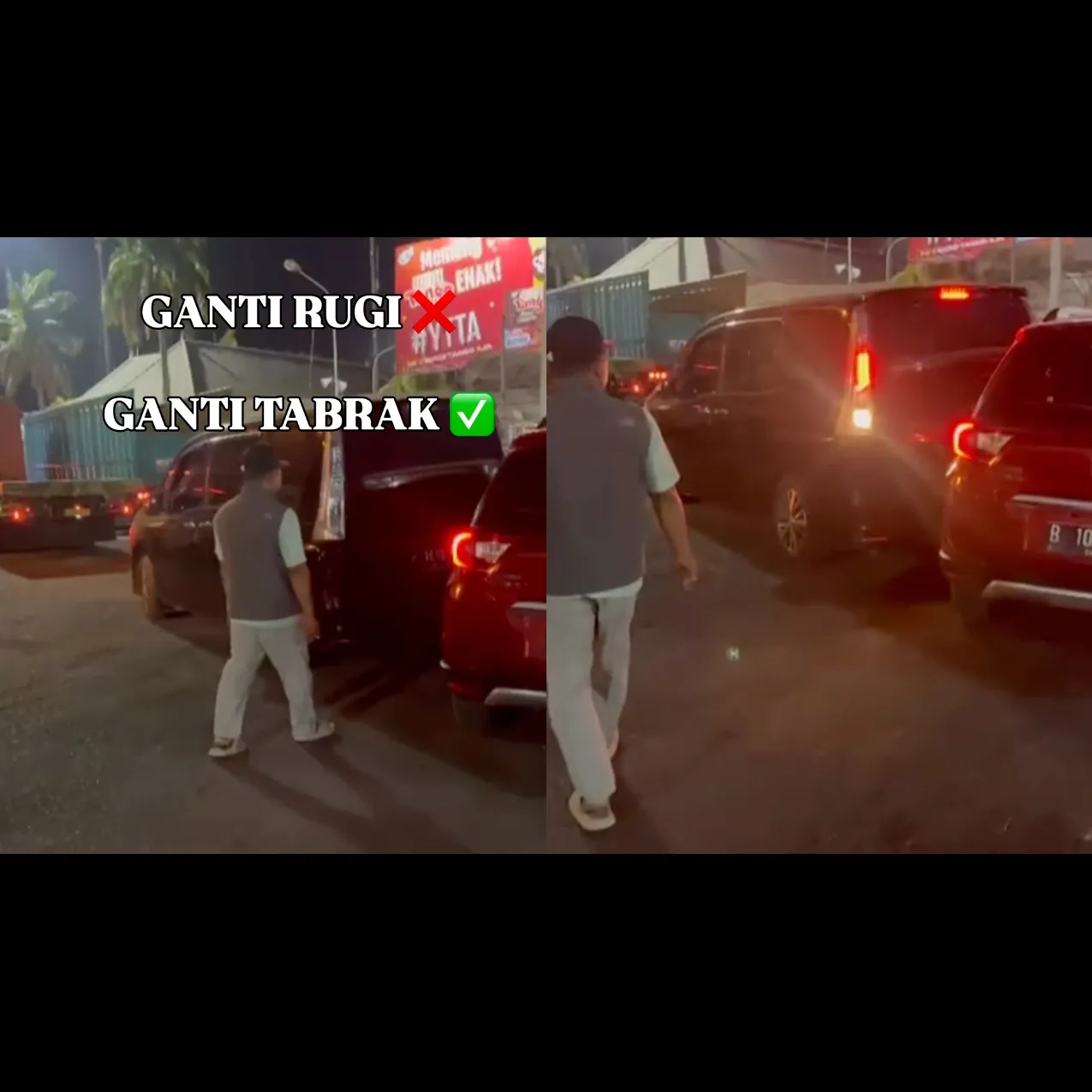 Impas, kronologi dua pengemudi sepakat “tabrak balik” gara-gara ganti rugi Rp2,1 juta tak terpenuhi