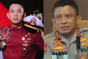 Resmi menyandang pangkat Ipda, Tribrata putra Ferdy Sambo terima pesan haru dari sang ayah