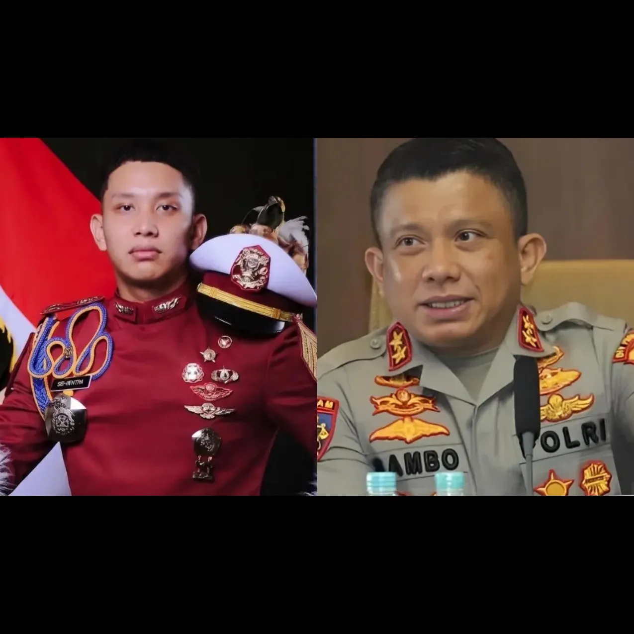 Resmi menyandang pangkat Ipda, Tribrata putra Ferdy Sambo terima pesan haru dari sang ayah