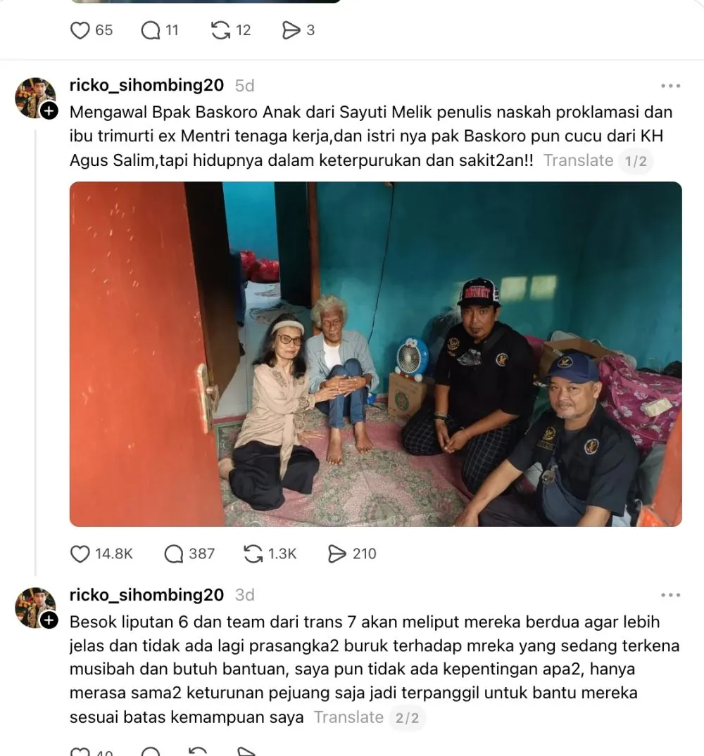 Anak Sayuti Melik © 2026 brilio.net Anak Sayuti Melik © 2026 brilio.net