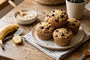 Anak malas makan saat di sekolah? Cobain resep muffin pisang oatmeal untuk camilan lezat tapi sehat