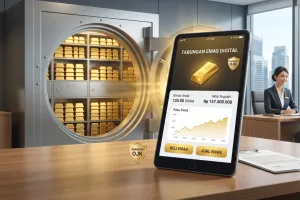 Simpan emas batangan di brankas rumah dinilai jadul, komisaris utama bank ini spill cara yang trend