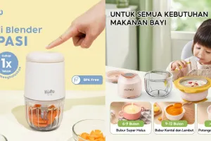 5 Rekomendasi blender MPASI berkualitas, gampang dibersihkan, dan hasil teksturnya lembut merata