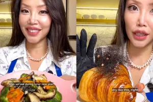 Croissant “berambut” hebohkan media sosial, trainer etiket luruskan apa itu fat choy dan respons MUI