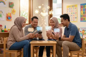 50 Nama grup WA orang tua anak TK yang kreatif, unik, dan edukatif