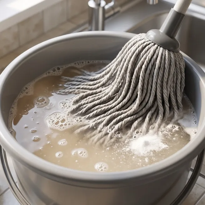 Kain pel masih bau setelah dicuci? Coba rendam pakai bahan dapur ini