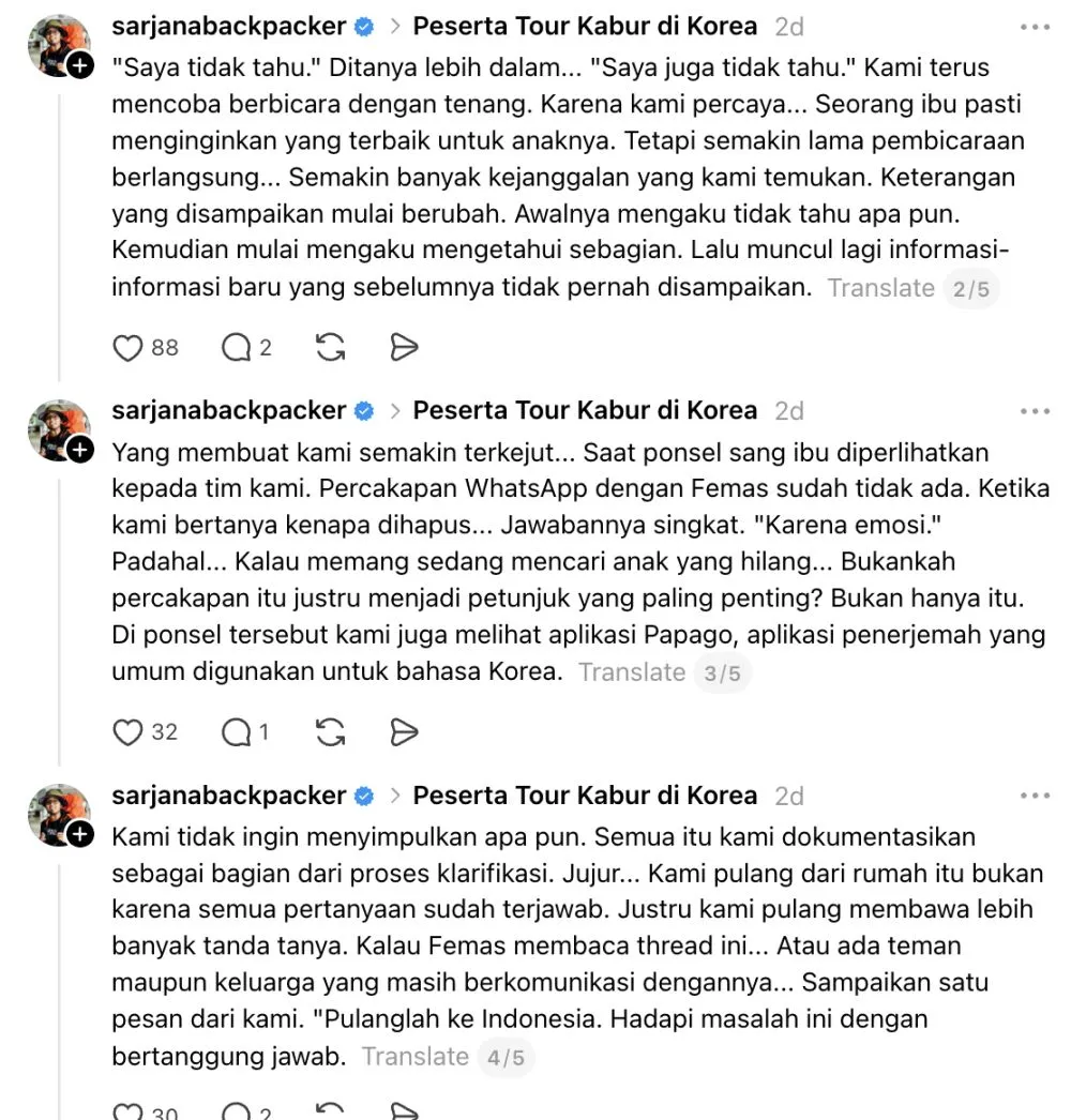 Peserta tour kabur di Korea © 2026 Peserta tour kabur di Korea © 2026